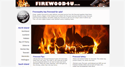 Desktop Screenshot of firewood4u.co.nz